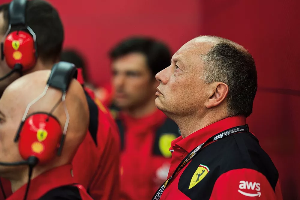 Frederic Vasseur, Team Principal e General Manager, Scuderia Ferrari