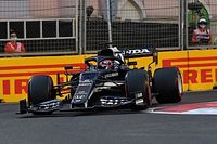 Tsunoda fue tan veloz en Bakú que Tost temió un accidente