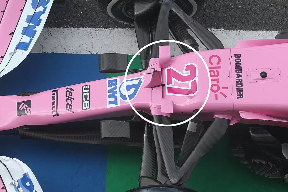 L' S-Duct, Racing Point, RP20 