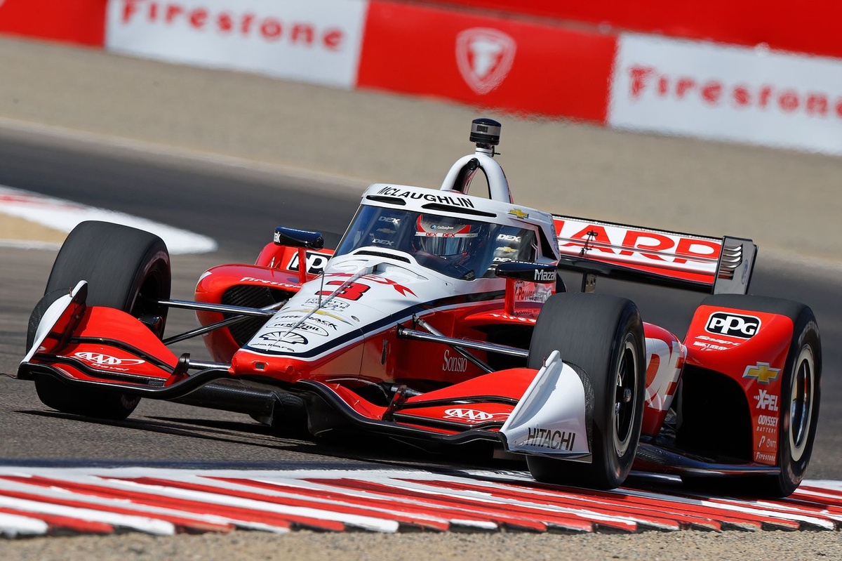 Scott McLaughlin ends two-year IndyCar drought with Laguna Seca victory