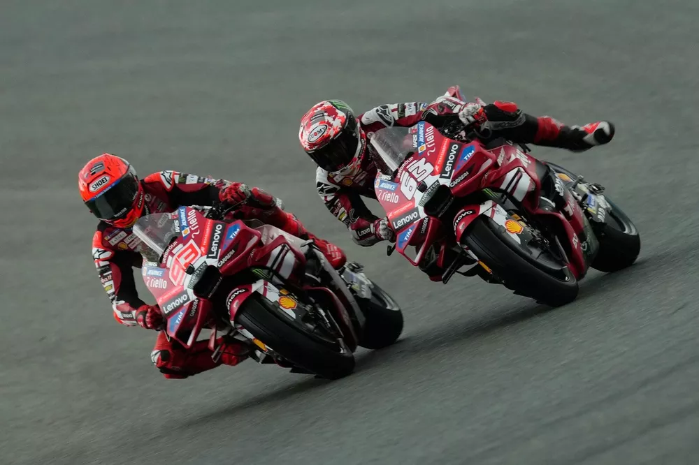 Francesco Bagnaia, Ducati Team, Marc M&aacute;rquez, Ducati Team