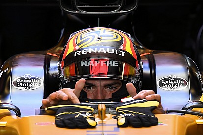 Sainz diz que sua estreia na Renault o surpreendeu