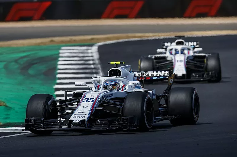Sergey Sirotkin, Williams FW41, voor Lance Stroll, Williams FW41