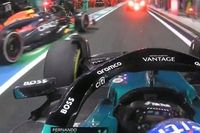 VIDEO: El incidente con Alonso que le vali&oacute; una sanci&oacute;n a Checo P&eacute;rez