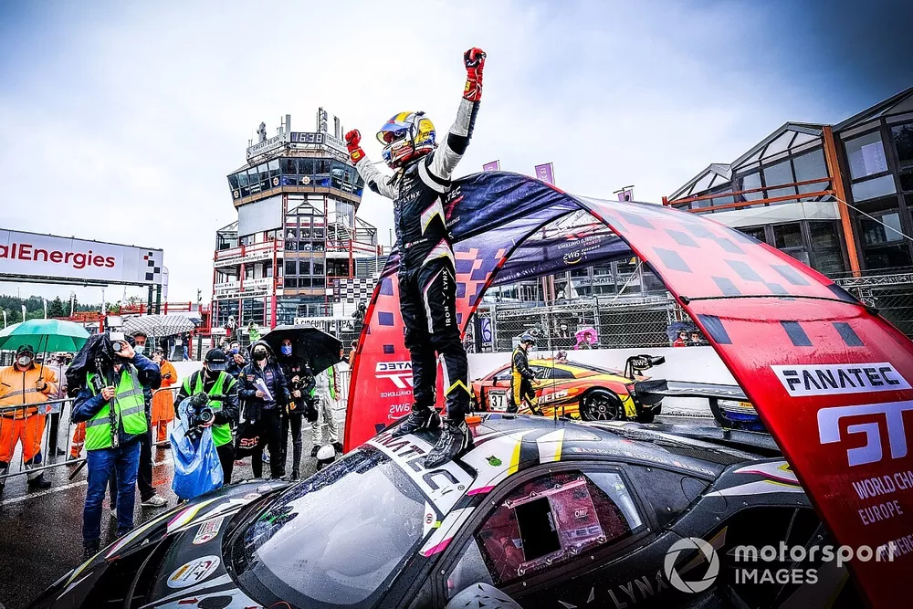 Race winner #51 Iron Lynx Ferrari 488 GT3: Alessandro Pier Guidi, Nicklas Nielsen, C&ocirc;me Ledogar