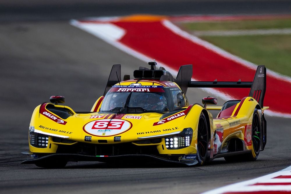 #83 AF Corse Ferrari 499P Robert Kubica, Yifei Ye, Philip Hanson