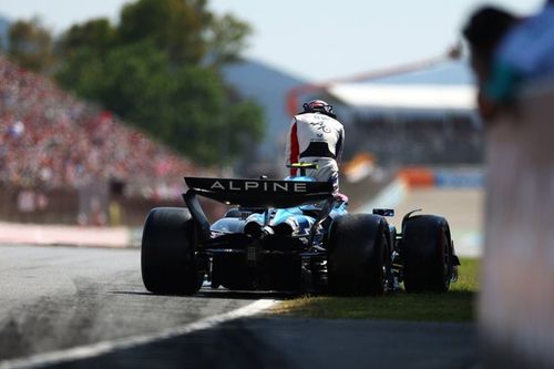 Colapinto lamenta los problemas en su Alpine en España: "No sé qué fue"