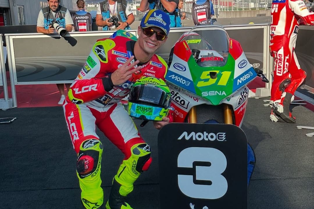 Granado sobe para 5º e vai para a final na briga pelo título; confira a classificação da MotoE após Misano