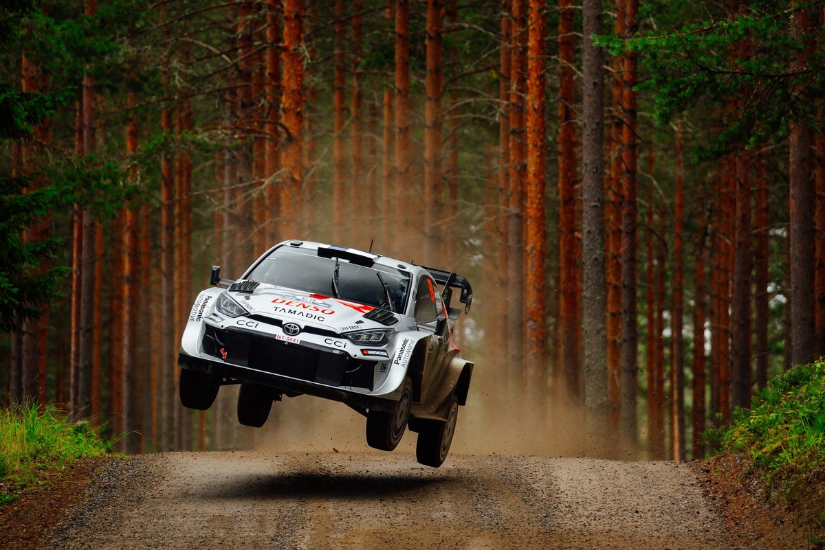 WRC Rally Finland: Kalle Rovanpera takes historic home win in Toyota 1-2-3-4-5
