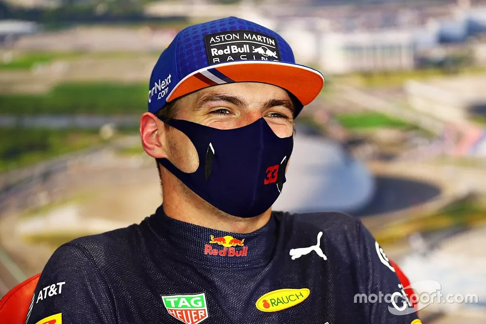 Max Verstappen, Red Bull Racing in the press conference 