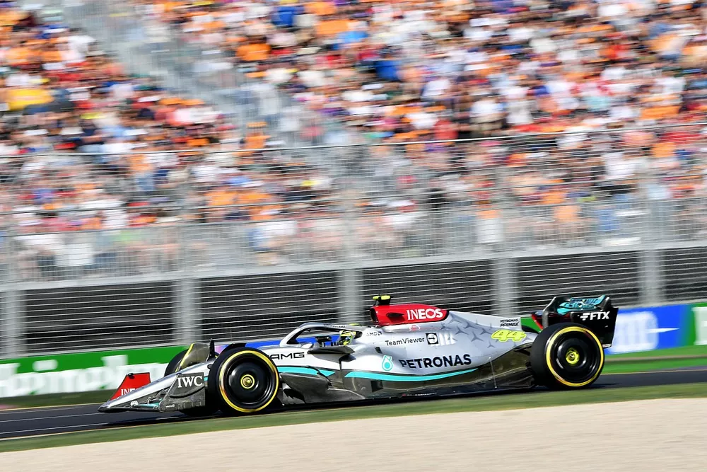 Lewis Hamilton, Mercedes W13