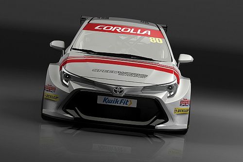 Toyota Corolla turun di balap turing Inggris