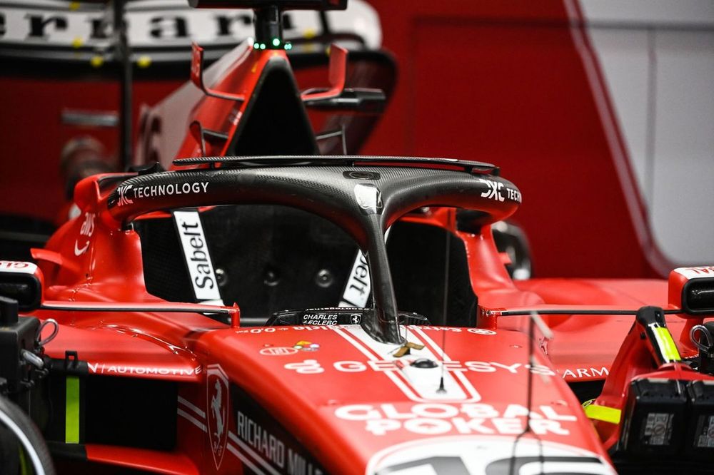 Halo on the Ferrari SF-23
