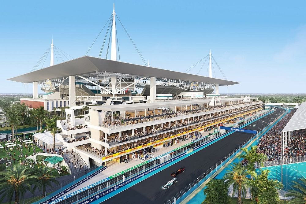 Miami GP new Paddock Club rendering