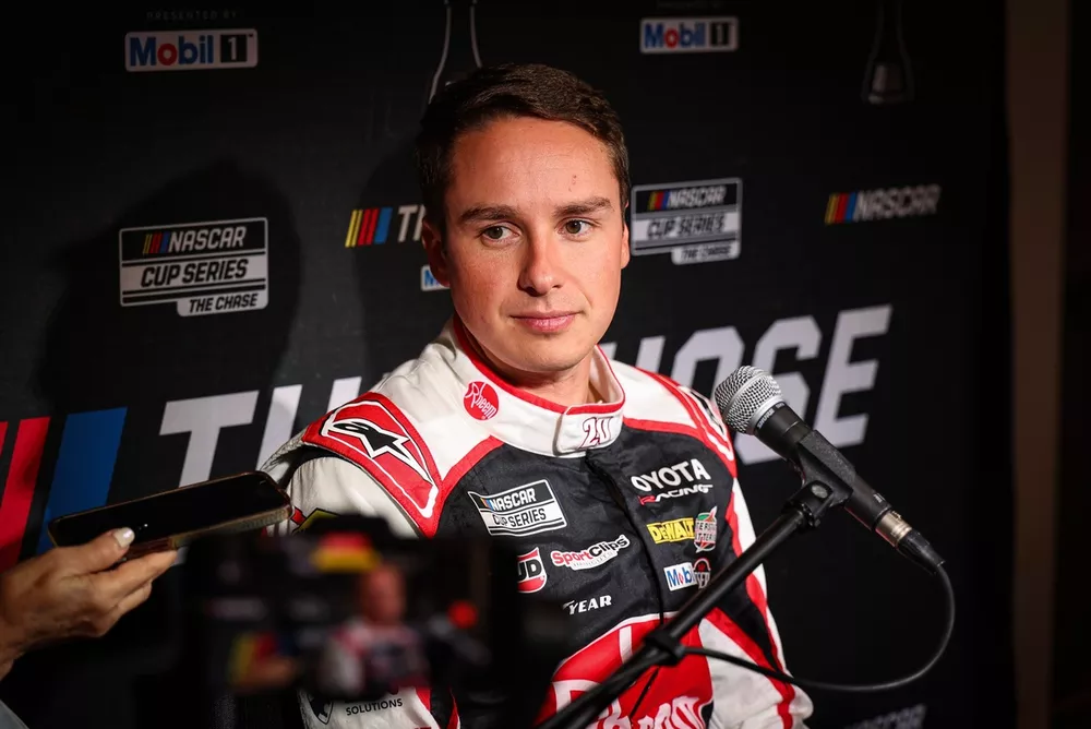 Christopher Bell at 'The Chase' Media Day, Joe Gibbs Racing