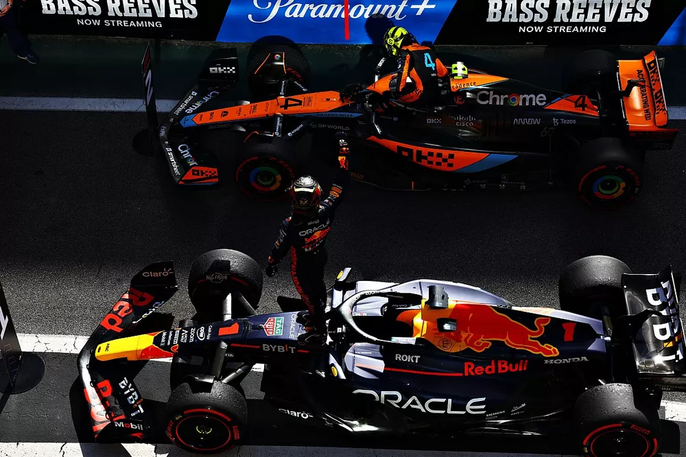Race winner Max Verstappen, Red Bull Racing