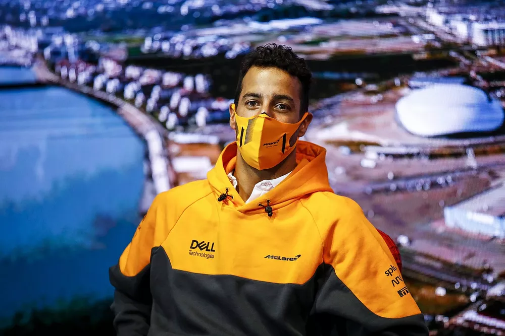 Daniel Ricciardo, McLaren in the Press Conference
