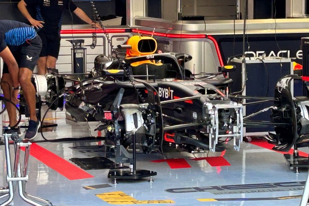 Detalle técnico Red Bull Racing RB20