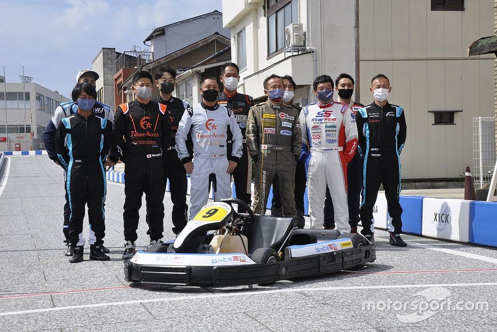 A1市街地グランプリ GOTSU2020に出走するドライバーたち