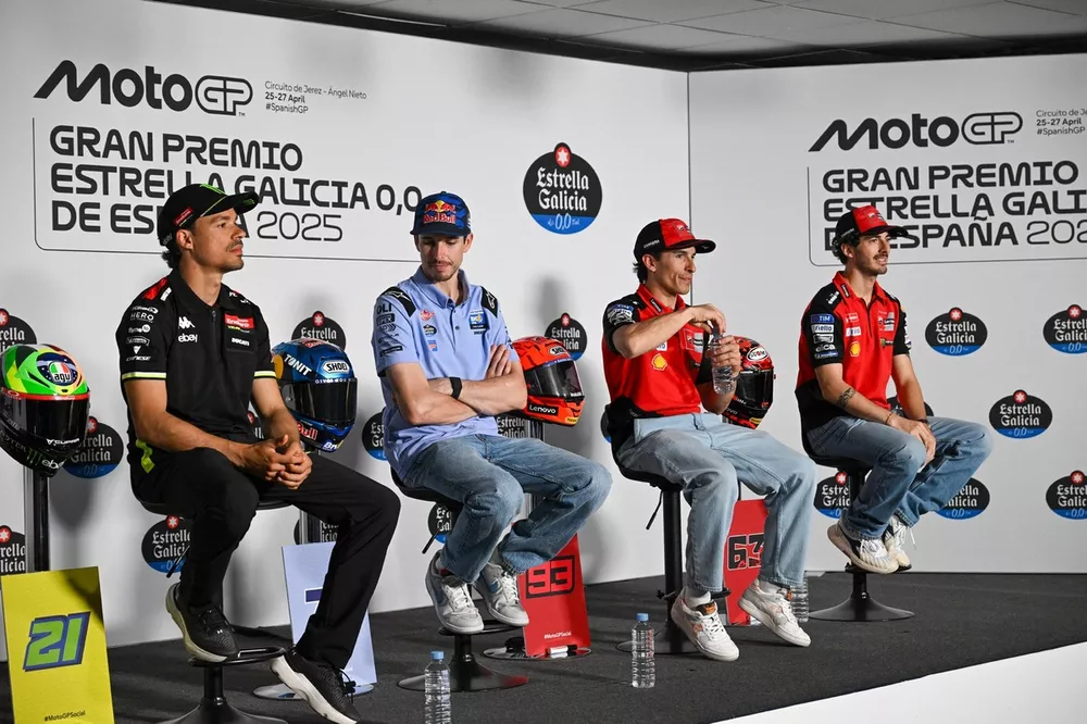 Franco Morbidelli, VR46 Racing Team, Francesco Bagnaia, Ducati Team, Alex Marquez, Gresini Racing, Marc Marquez, Ducati Team