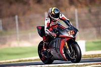 Alex De Angelis Uji Coba Ducati MotoE di Vallelunga
