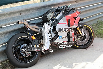 La Ducati si assume la responsabilità dell'incidente di Lorenzo, ma senza dare dettagli