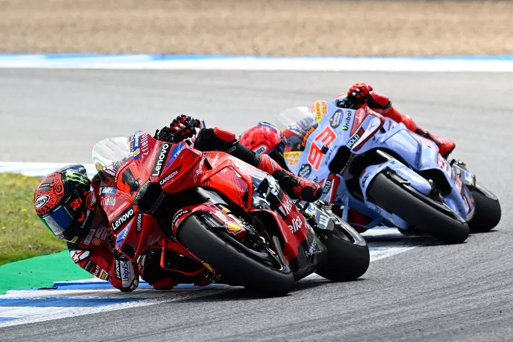 Francesco Bagnaia, Ducati Team, Marc M&aacute;rquez, Gresini Racing