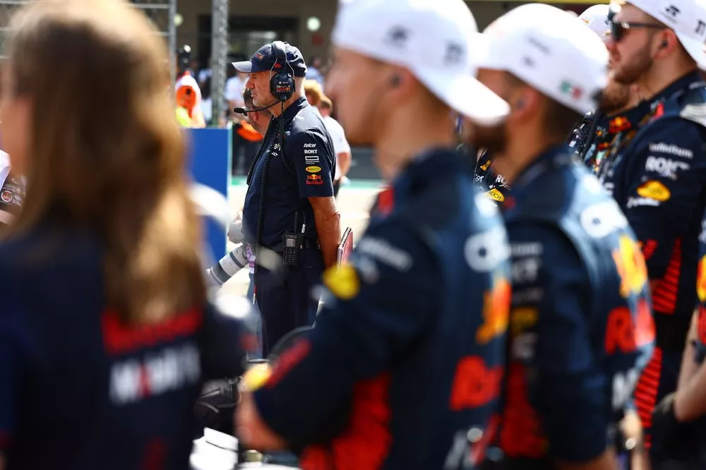 Adrian Newey, jefe t&eacute;cnico de Red Bull Racing