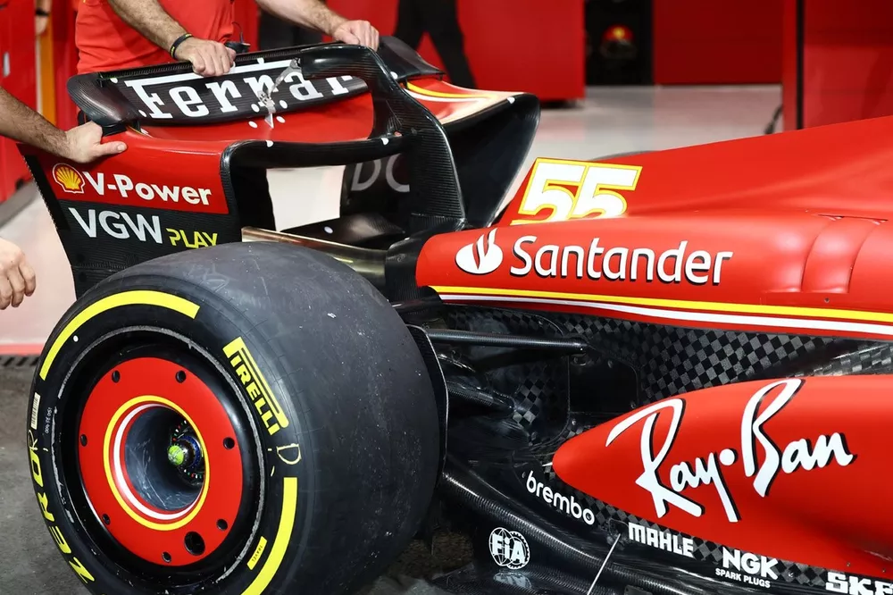 Ferrari SF-24 rear detail