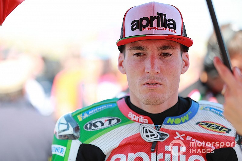L'Aprilia rispolvera la RS-GP 2017 nei test di Misano e Espargaro rivela: