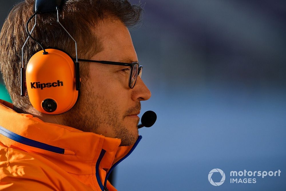 Andreas Seidl, Team Principal, McLaren 