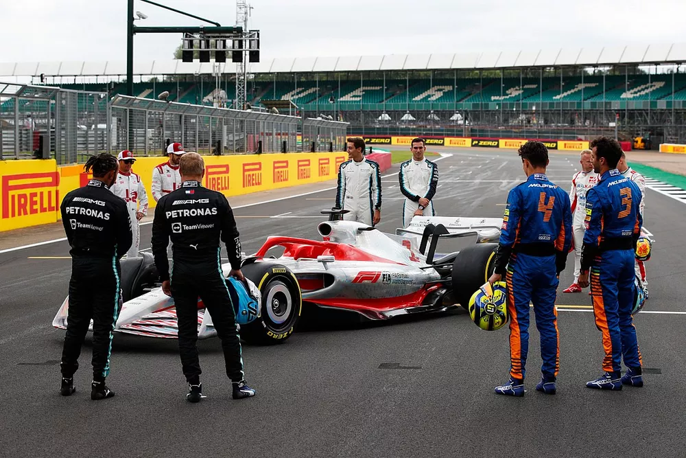 La pr&eacute;sentation de la F1 2022