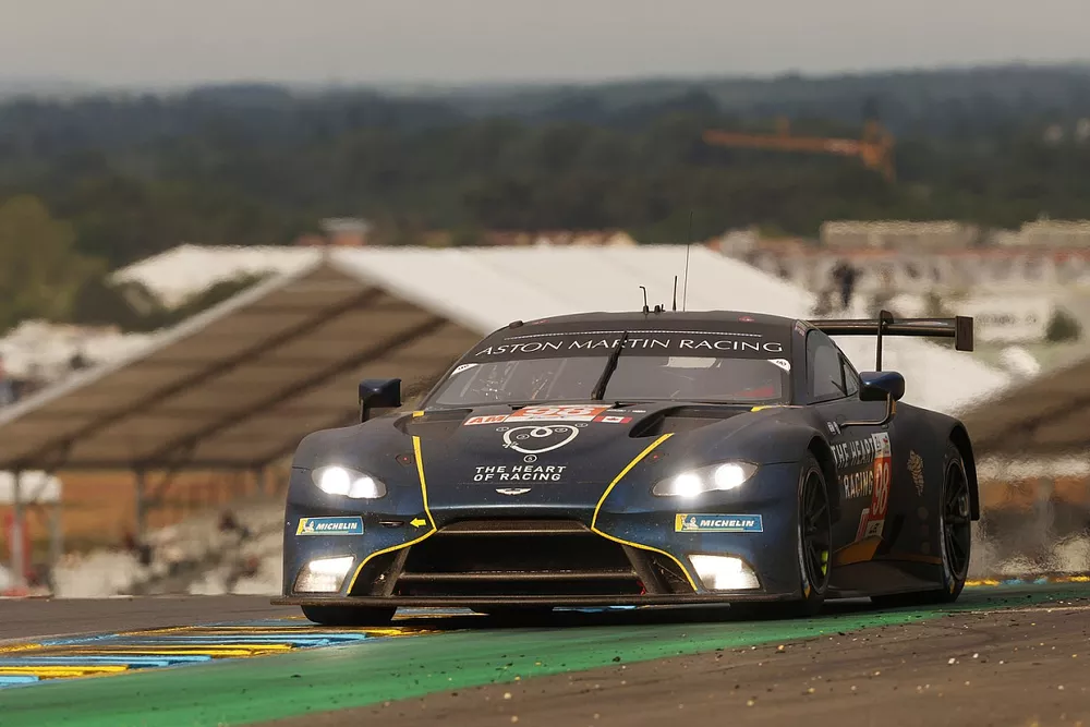 #98 Northwest AMR Aston Martin Vantage AMR of Ian James, Daniel Mancinelli, Alex Riberas