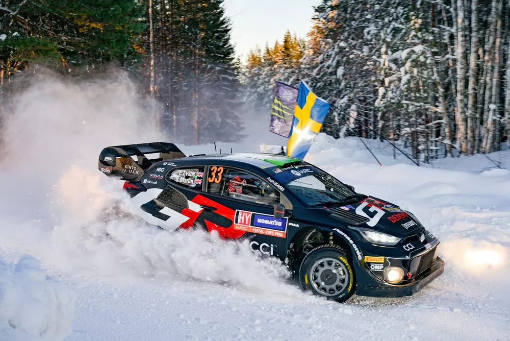 Elfyn Evans, Scott Martin, Toyota Gazoo Racing WRT Toyota GR Yaris Rally1