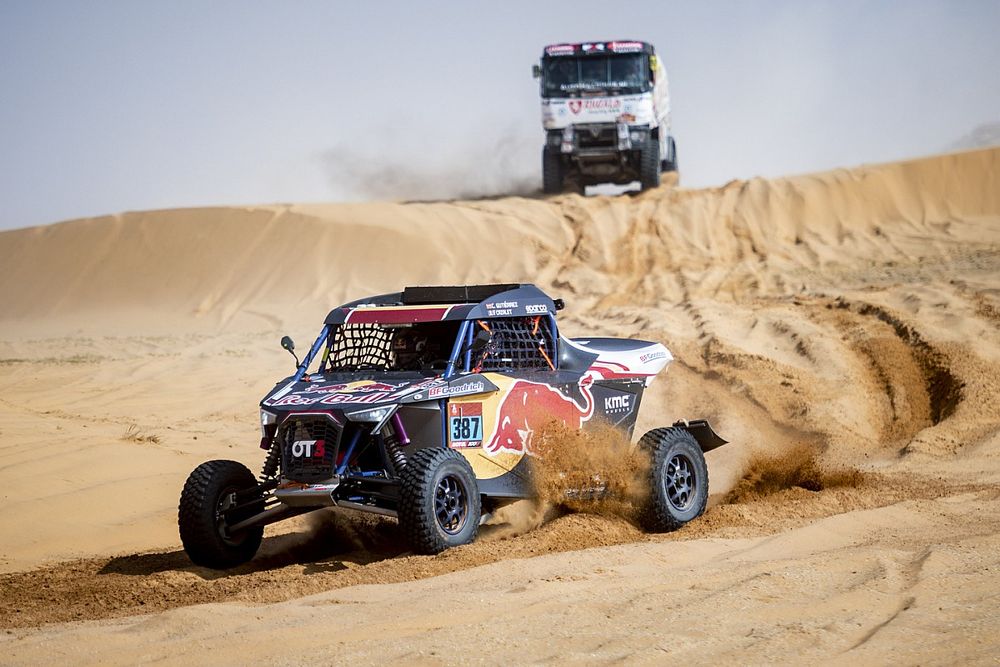 #387 Red Bull Off-Road Team USA OT3: Cristina Gutierrez Herrero, Francois Cazalet