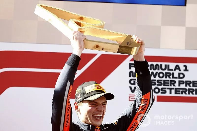 Winnaar Max Verstappen, Red Bull Racing