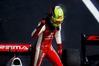 Mick Schumacher, campeón de la Fórmula 2 con enorme susto