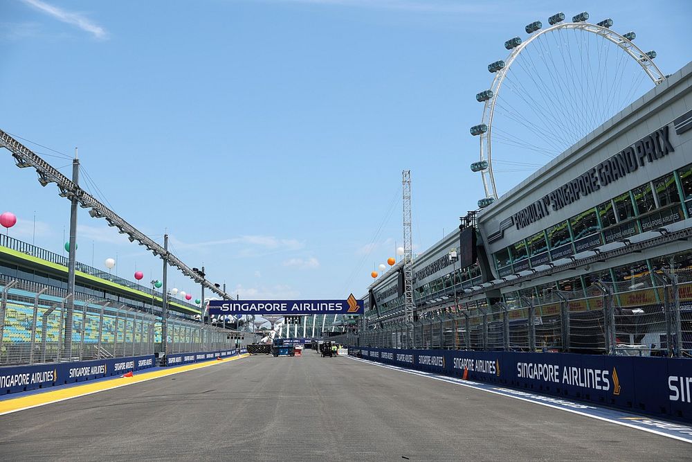 El circuito Marina Bay de Singapur