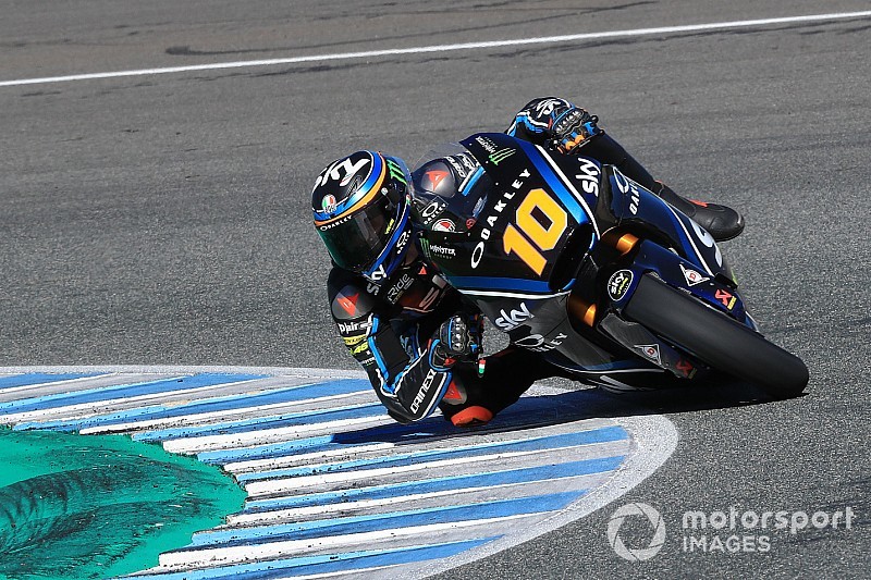 Marini lidera la primera jornada de test de Moto2 en Jerez