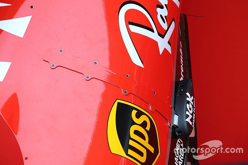 Ferrari: telecamera con vista sul... fondo della Rossa
