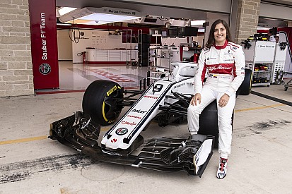 Calderon, salı günü Sauber'in 2018 F1 aracıyla ilk kez piste çıkacak