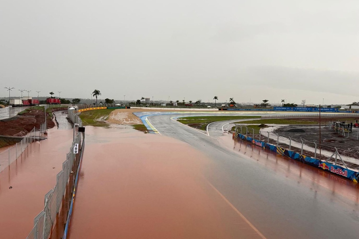 MotoGP Brazil Return Under Threat as Flooding Hits Goiânia Circuit
