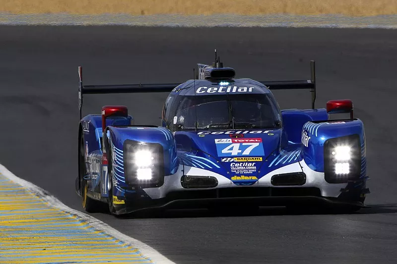 #47 Cetilar Villorba Corse Dallara P217 Gibson: Roberto Lacorte, Giorgio Sernagiotto, Felipe Nasr
