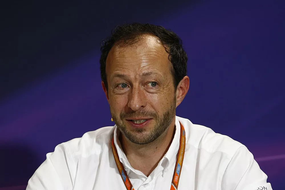  Peter Bayer, FIA Secretary General for Motor Sport at the F1 Motorsport Network Global Fan Survey Press Conference