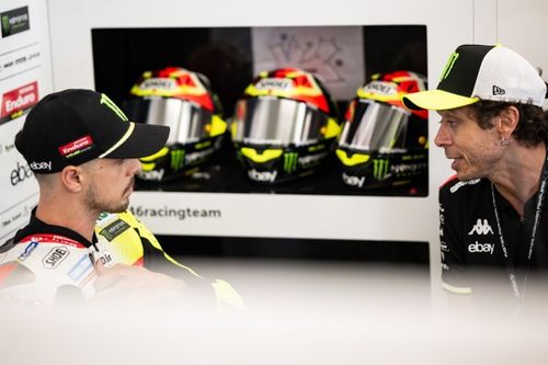 Di Giannantonio: "Tener a Rossi en el box marca la diferencia"