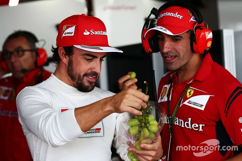 Fernando Alonso, Ferrari con Marc Gene, Ferrari piloto de prueba