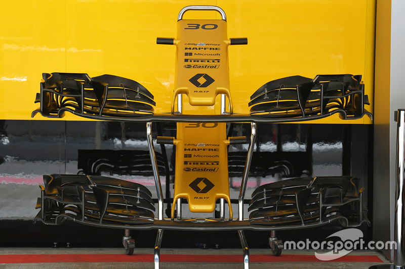 Ніс і переднє антикрило Renault Sport F1 Team RS17