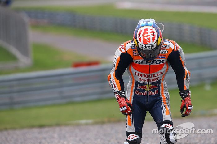 Accidente de Dani Pedrosa, Repsol Honda Team