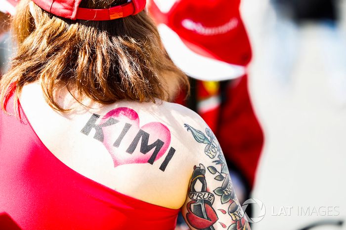 Fan de Kimi Raikkonen, Ferrari
