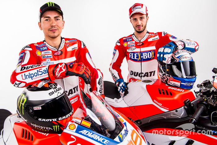 Jorge Lorenzo, Andrea Dovizioso, Ducati Team